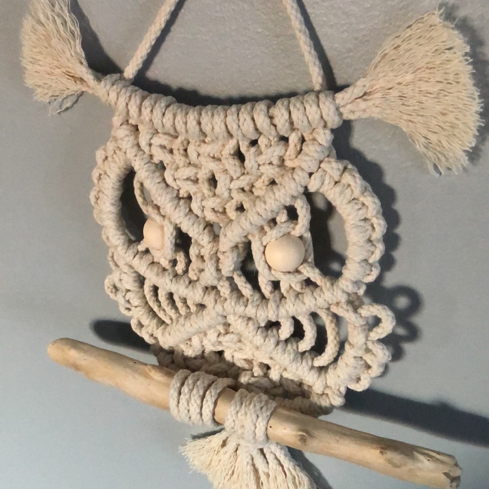 Macrame Owl - Picture 3 of 3
